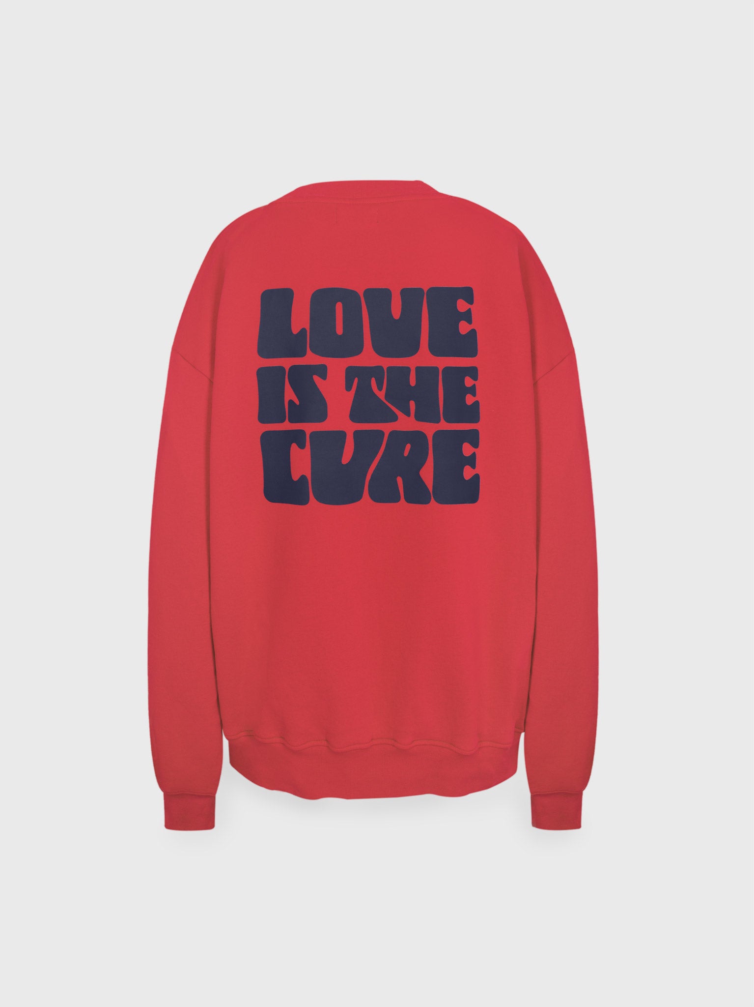 Unisex Love sweater red The Laundry Lab